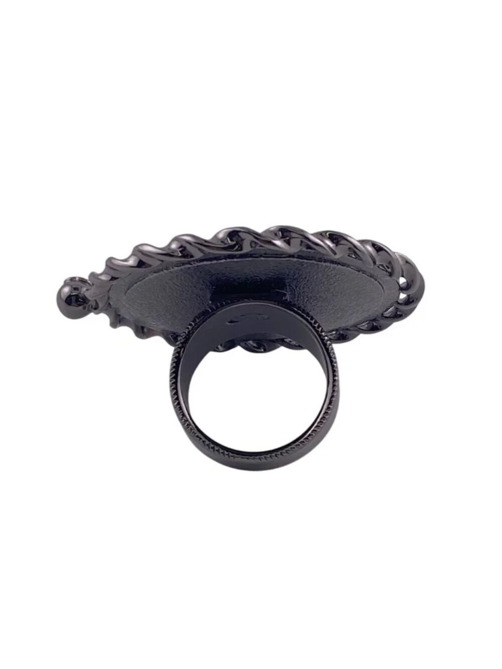 Chanel Mademoiselle Coco Mark Ring Brand Accessories Jewelry Fashion - Picture 3 of 9